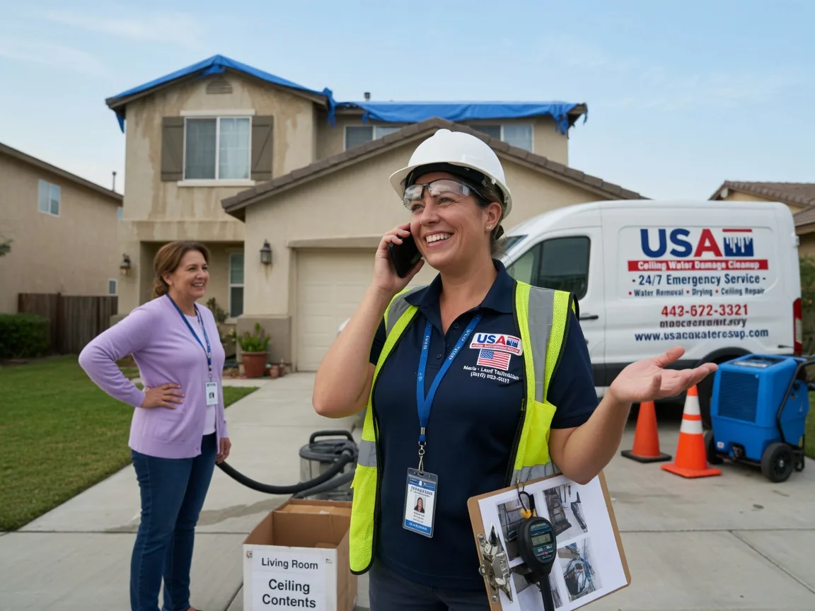 Ceiling Water Damage Restoration Urania, LA FAQs
